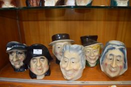 Hull Kingston Pottery Character Jugs
