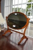 Small Mahogany Dressing Table Mirror