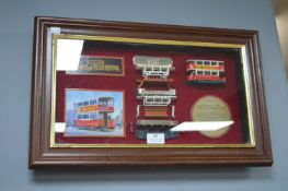 Framed Matchbox Models of Yesteryear Preston Tram