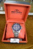 Rotary Aqua Speed Chronograph Wristwatch