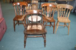 Five Vintage Chairs