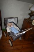 Doll Pram, and Doll