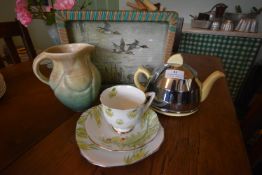 1930’s Teapot, Tray, Jug, and Trio