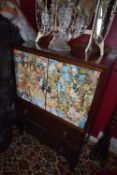 1930’s Decoupage Cabinet