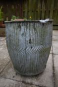 Galvanised Dolly Tub