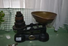 Salter Cast Iron Kitchen Scales and Weights
