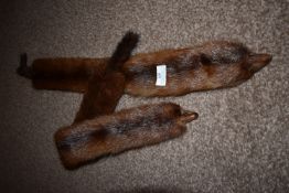 Pair of Mink Stoles