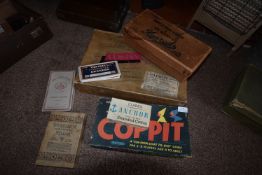 Vintage Boxes and Packaging, Games, etc.