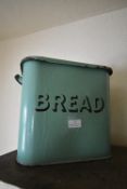 1930’s Green Enamel Bread Bin