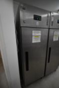*Polar Refrigeration G692 Single Door Stainless Steel Upright Refrigerator