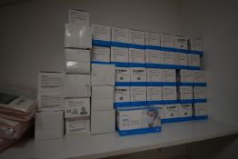 *Contents of Shelf to Include 45 Boxes of Face Masks, Bed Mattress Protectors, and Disposable