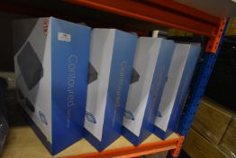 * Four Contoured Gel Cushions