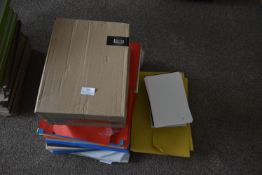 *Assorted Coloured A4 Paper, Folders, etc.