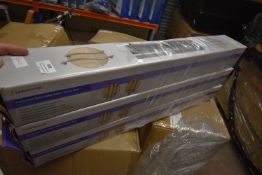 * Three Straight Stainless Steel 24” Grabrails