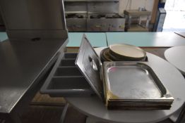 *Mixed Lot Including Assorted Bain Marie Inserts, Trays, etc.