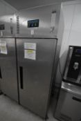 *Polar Refrigeration G692 Single Door Stainless Steel Upright Refrigerator
