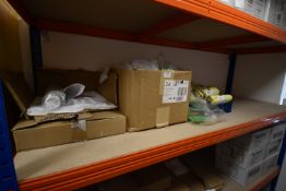 *Three Boxes of Sebo Vacuum Cleaner Bags, Yellow Waste Bags, Disposable Aprons, etc.