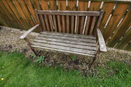*Hardwood Garden Bench