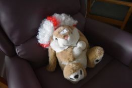 *Bunny Rabbit Soft Toy with England Wig