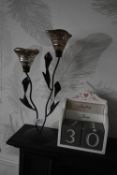 *Tealight Candle Holder and a Calendar