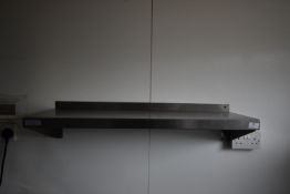 *Stainless Steel Shelf 90x30cm