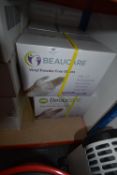 *Four Cartons of 10x 100 Beaucare Medical Vinyl Powder Free Gloves Size: M
