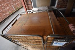 *Five Rectangular Oak Tabletops