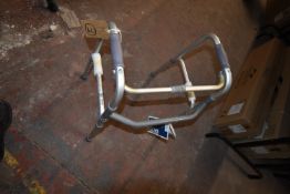 * Deluxe One Button Folding Walker