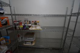 *Vogue Four Tier Adjustable Wire Pot Rack