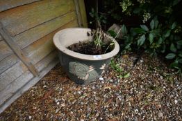 *Glazed Garden Planter