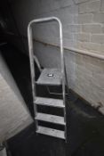*Abru Three Tread Aluminium Platform Steps