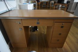 *Home Office Desk and an Executive Swivel Chair