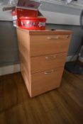 *Freestanding Three Drawer Unit