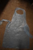 *Box of Ten Packs of ~100 Blue Non-Medical Use PE Aprons