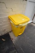 *Foot Operated Clinical Waste Bin