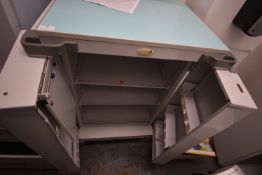 *Bristal Made Portable Drugs Trolley with key