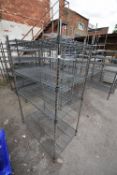 *Stainless Steel Four Tier Shelving