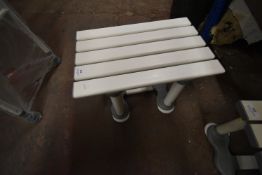 * 6” Slatted Bath Seat