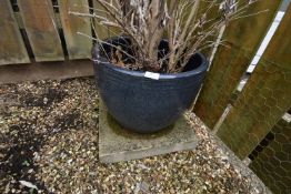 *Glazed Garden Pot