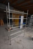 *Stainless Steel Five Tier Shelving