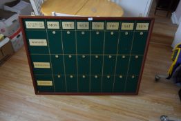 *Weekly Planning Board