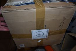 * Three Grey Fabric Swivel Seats