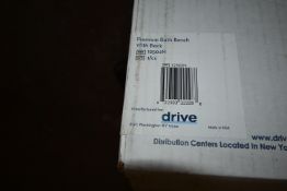 * Two Premium Bath Benches with Backs