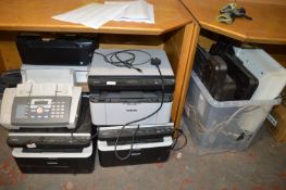 Quantity of Assorted Printers