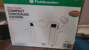 *Dual Flush Compact Concealed Cistern