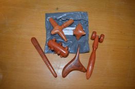 *Three Tool Massager Red Wood Kits