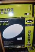 *Four Flush Fit LED Ceiling and Wall Lights