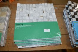 *Pack of Eight Wall Mosaic Tiles