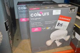 *Two Three Spot Plate Ceiling Lights