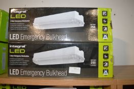 *Two LED Emergency Bulkheads